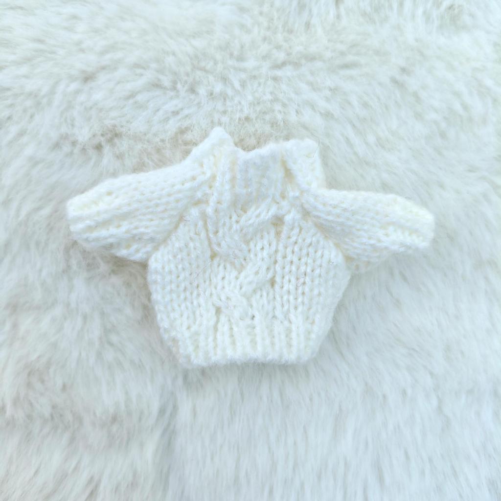 10cm West Highlandský teriér Bábika Bábätko Bavlnený Náhradný Sveter