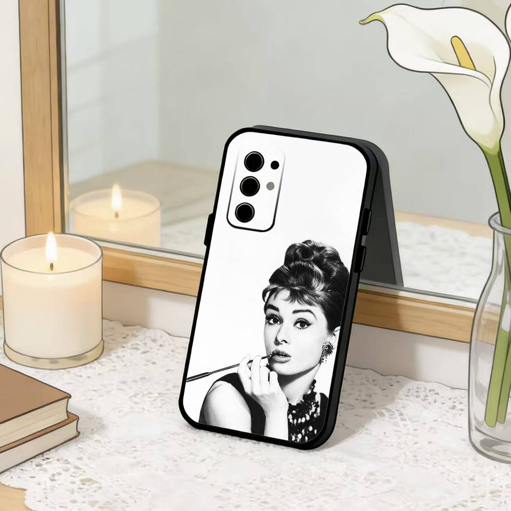 A-Audrey H-Hepburn Super Actor Phone Case For Samsung Galaxy A73,A72,A71,A70,A52,A51 Others Soft Black Cover
