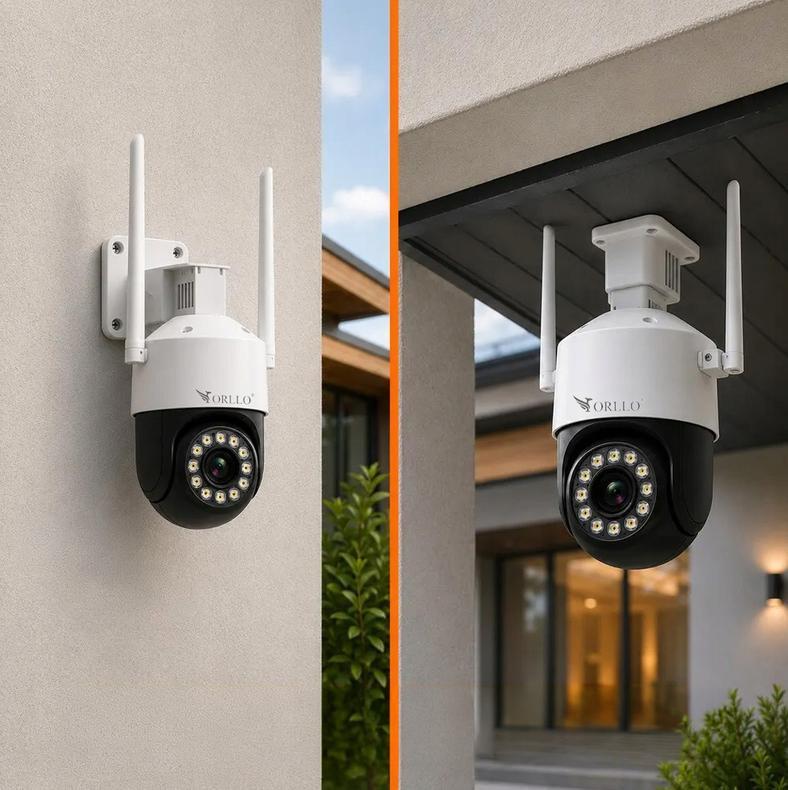 Orllo TZ11 PT 4K 8MP Outdoor PTZ IP Camera Wi-Fi 4G LTE Tuya