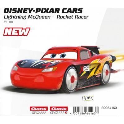 Disney·Pixar Cars Koffer - CARRERA - Rocket Racer - 5,3m Rennstrecke - Unisex - Ab 6 Jahren