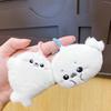 Ocean Animal Little Seal Doll Fluffy Keyring Seal Plush Keychain  Backpack Decor