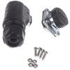 500V 12V / 24V Ip67 Round Plug, Socket, Connector Plug With Cover Waterproof
