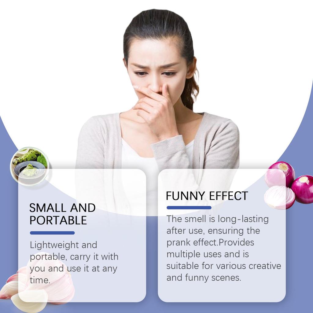 DOWMOO Prank Stinky Fart Spray for April Fool's Day Gag - Portable and Concentrated.