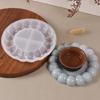Coaster Molds for Epoxy Resin,Bubble Coaster Mould for Resin Casting Molds for Cup Mat,Candle Holder,Home Decoration