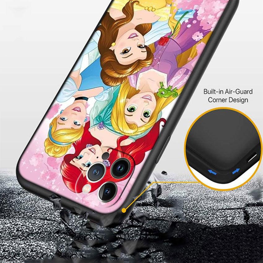 CJ42 Disney Princess Phone Case for Samsung Galaxy M06 M15 M16 M35 M55 M56 A36 A42 A50 A50S A51 A52 A32 A33 A05 A05S A06 A16 A20