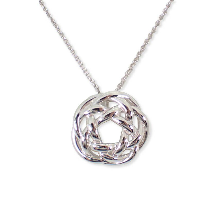[Used] TIFFANY 925 Rose Pendant/Necklace/g530-61