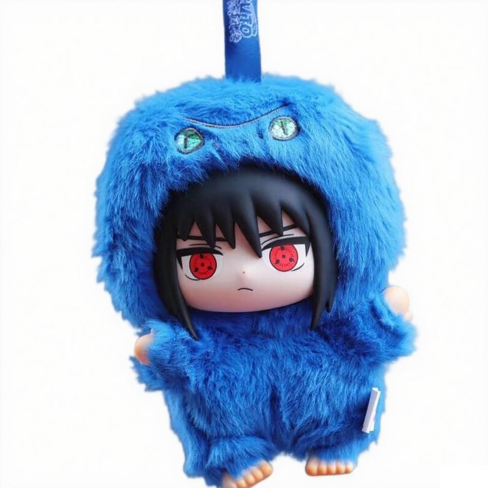 Genuine Naruto's Wind Cute Beast Party Series Blind Box Trendy Toy Figure Plush Doll Ornaments Boy's Birthday Gift