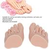 Nail Art Training Foot,1 Pair Silicone Foot Model,Fake Half Foot for Pedicure Practice,Soft Wear Silicone Practice Foot Pedicure Practice Silicone