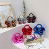 Fashion Women'S Acrylic Bag Bow Clutch Bag Wedding Dinner Shoulder Messenger Handbag