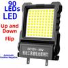 Wear Resistant Build LED Work Light Power Tool Light Adjustable Work Lamp