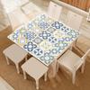 10pcs Bohemia Style Tiles Floor Stickers Kitchen Bathroom Ground Home Decor Wear-resistant Waterproof Frosted Art Wallpaper