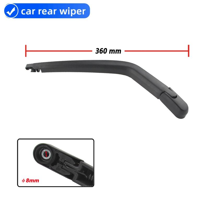 Car Rear Wiper Blade Blades Back Window Wipers Arm For Suzuki Wagon R Hatchback (2004 Onwards) 355mm Auto Windscreen Blade