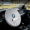 CLRJ1 Foldable Car Steering Wheel Sun Shade Sun Protection Anti-uv Sunscreen For BMW Performance X1 M3 M6 F01 F02 E34 E36 E60 F10 F20