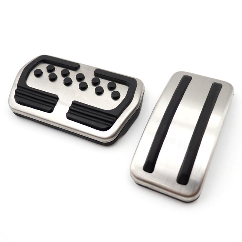 Non-slip Pedal Set for Ford Focus Facelift: Throttle, Brake, and Rest