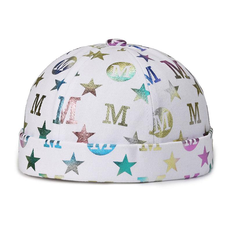 

Летняя шляпа Мужская и женская Модная уличная хип-хоп шляпа Повседневная кепка-лендлорд с алфавитом Универсальная шапочка One Size