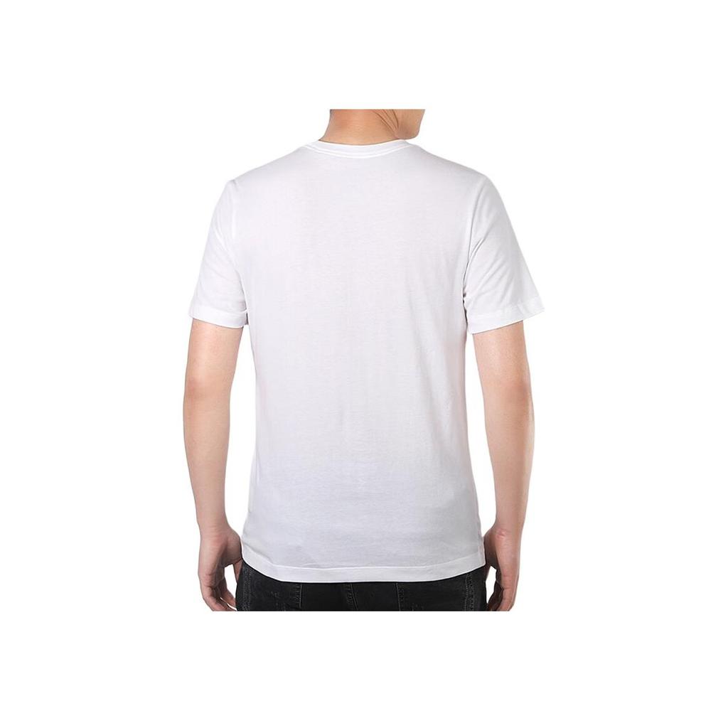 Nike Dri-Fit Just Do It Graphic Print Short Sleeve T-Shirt Men Tops White CV1076-100