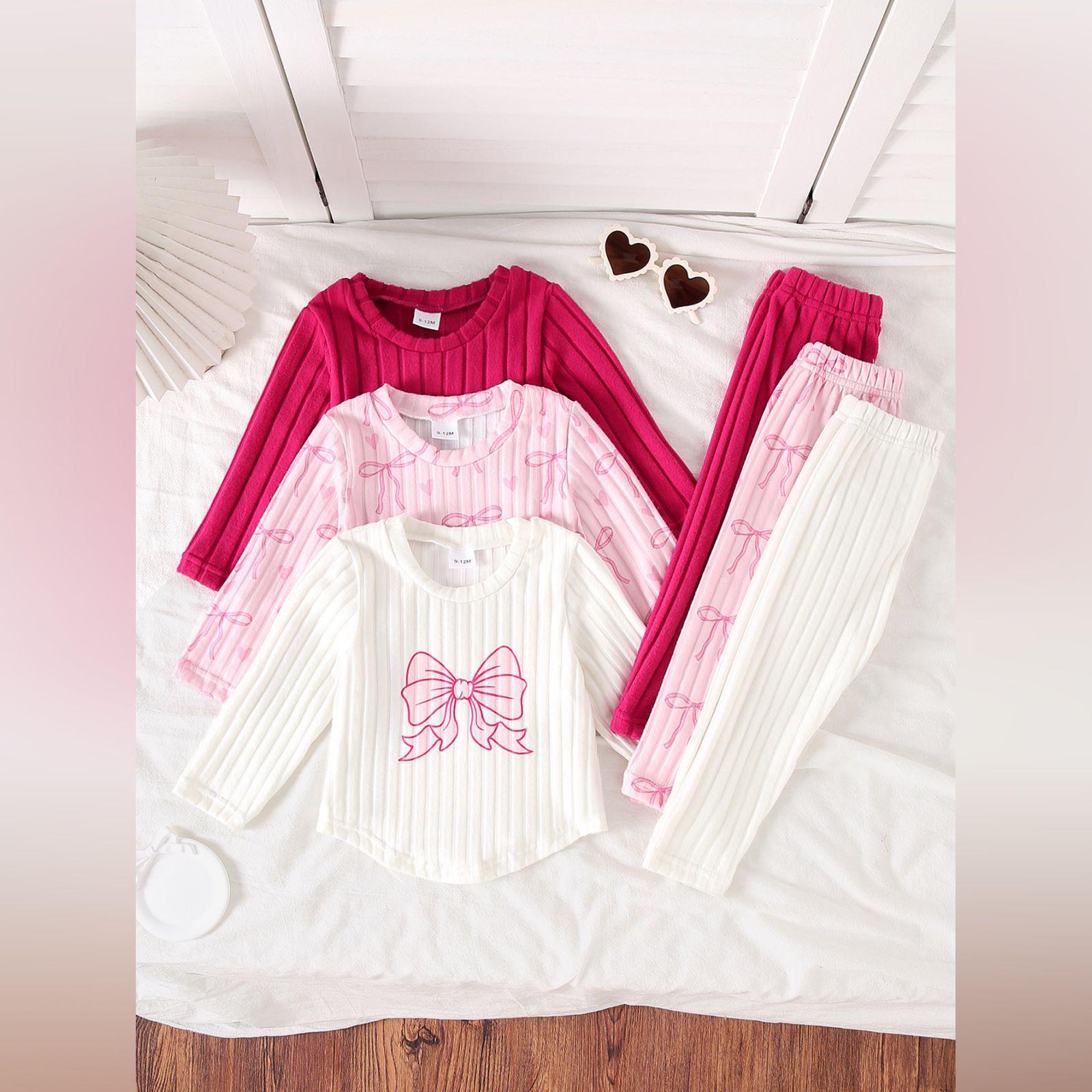 

Повседневный комплект для малыша - ромпер и топ - наряд для ежедневной носки 12