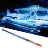 Conductive Silver Paste Syringe Quick Dry Silver Grease for Keyboard PCB Repair (0.1mL)