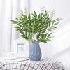 Simulated Willow Leaf Multicolor Artificial Green Plant Hotel Home Decoration
