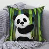 Cute Panda Print Decorative Cushion Cover Home Sofa Bed  Pillow