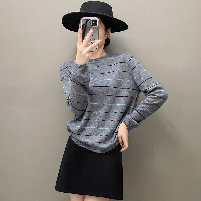 Qinghe 100% Pure Cashmere Women's Sweater - Ultra Soft Luxury Winter Pullover