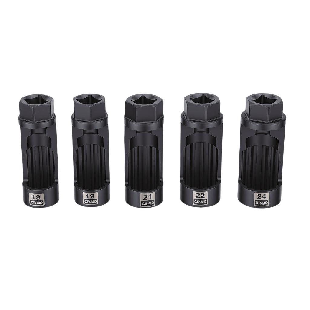 Strut Nut Socket 18mm 19mm 21mm 22mm 24mm 12 Points 1 2in Drive Suspension Strut Spreader Socket