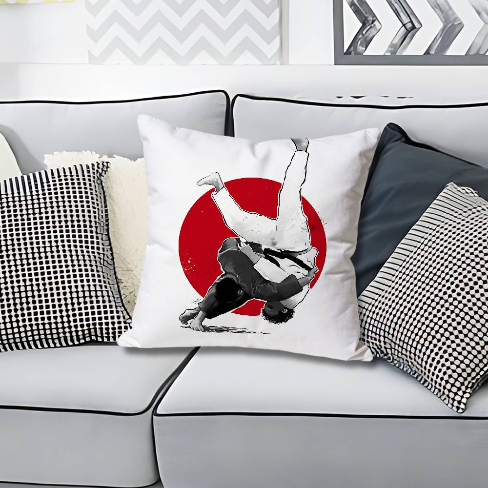BBrazilian JJiu JJitsu BJJ Various Sizes Square Pillow Case For Car Home Bedchamber Decor Custom Valentine Gift
