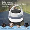 Super Bright Solar Camping Lantern - Emergency Light, Dimmable, Rechargeable, and Portable for Outdoor Use