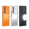 For Magsafe Phone Case for Samsung Galaxy Z Fold 7 6 FoldMatte Hinge with Mirror Film All-inclusive Shockproof Protection Cover