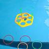 Floating Foam Rings Toy with Balls and Rings, Pool Games for Kid Family Outdoor