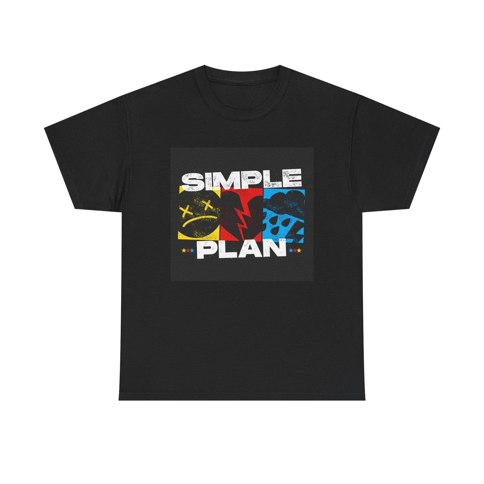 Men s and Women s T-shirts Simple Plan XL