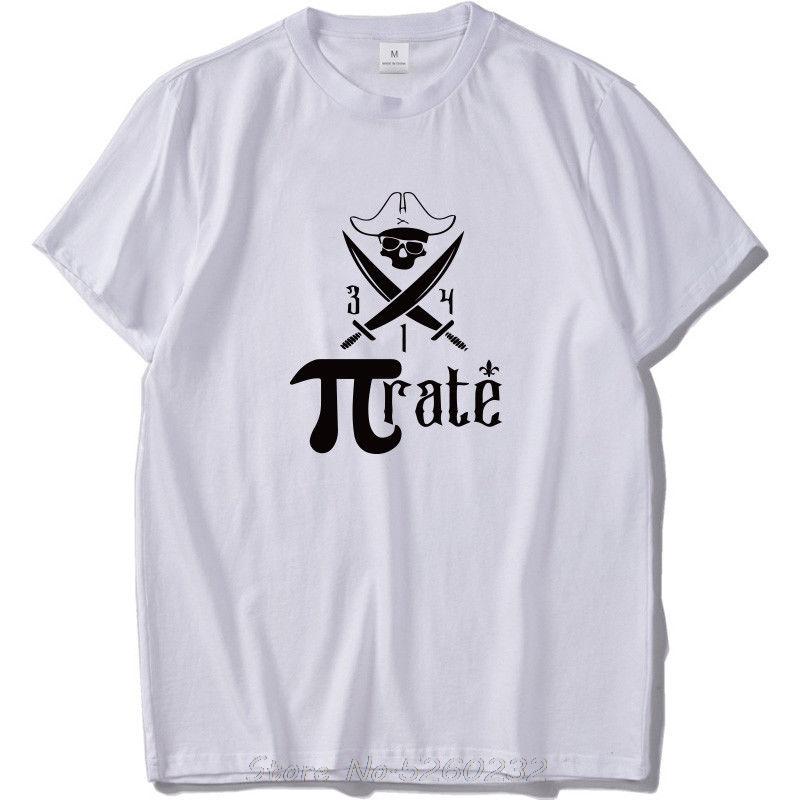 

Pirate Tshirt Men Funny Pi Math 3.14 Camiseta Anime Skull Cotton Tops Geek Men cotton T-Shirt Fashion Streetwear Men s Clothing 5XL