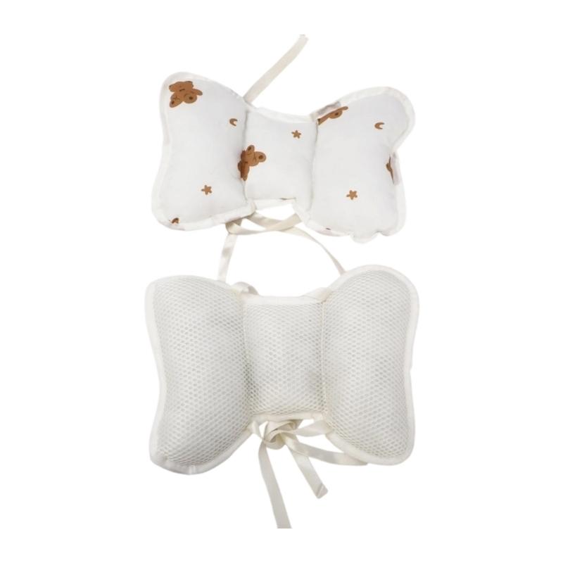 

Gentle Strollers Pad With Adjustable Straps Washable Cute Bear Pattern Infant Pram Bag Cushion Pillow Accessories