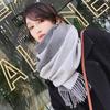 Womens Fall Winter Scarf Fashion Tassel Soft Warm Blanket Scarves Thick Soft Womens Shawl Wraps