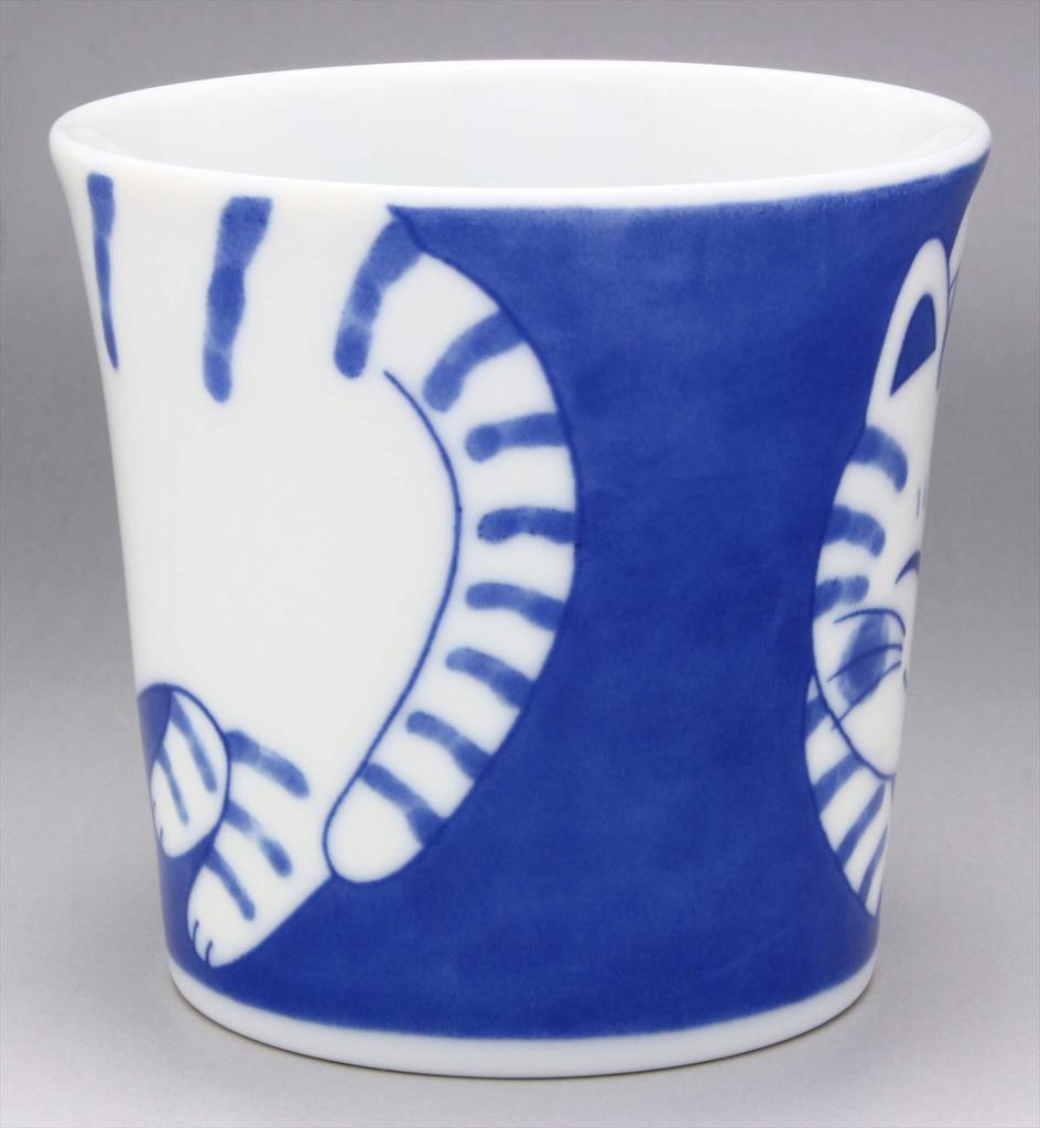 Mino Ware Lightweight Mug, Tiger Design, 131-1642
