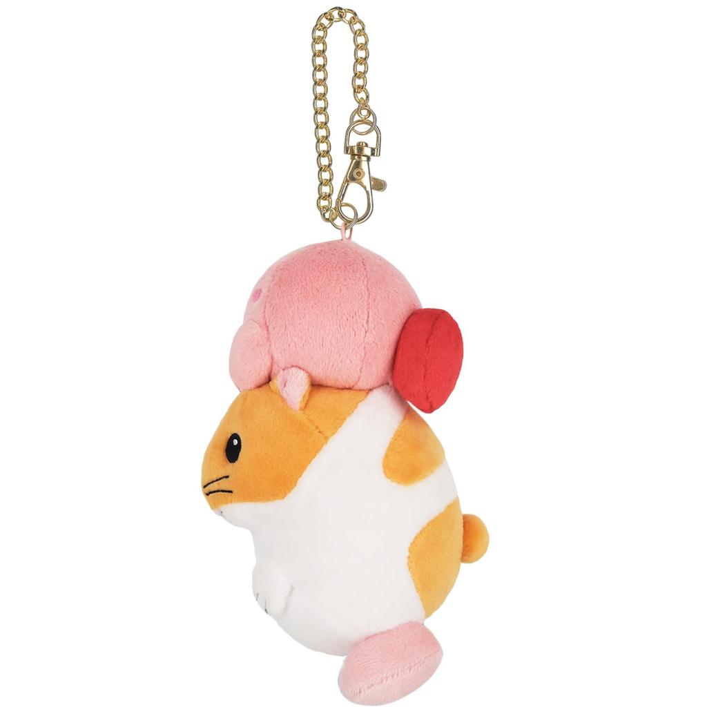 Sanei Boeki Kirby of the Stars ALL STAR COLLECTION KPM12 Rick & Kirby Mascot W7 x D9 x H15cm KPM12