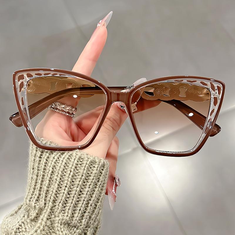 

Personalized Color-Blocking European And American Fashion Retro Color-Blocking Sunglasses Classic And Versatile Sunglasses