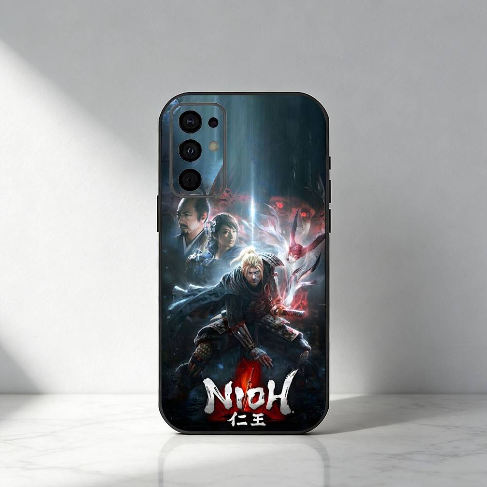

Game N-Nioh Pritend Phone Case For Samsung S25,S24,S21,S22,S23,S30,Ultra,S20,Plus,Fe,Note,5G Black Cover Samsung S25Plus