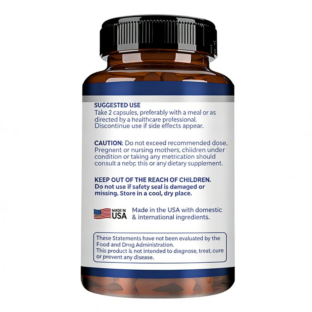Wild Blueberry Strength 10:1 Extract Capsules - Antioxidant,Vision Health