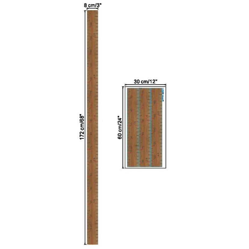 

Настенные наклейки для измерения роста линейкой для детских комнат, детский домашний декор