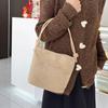 Stylowa i Przestronna Torba Wiadro Torby na Ramię Torebka Podpachowa do Użytku Codziennego Kobiety Wielokolorowa Retro Torba Crossbody