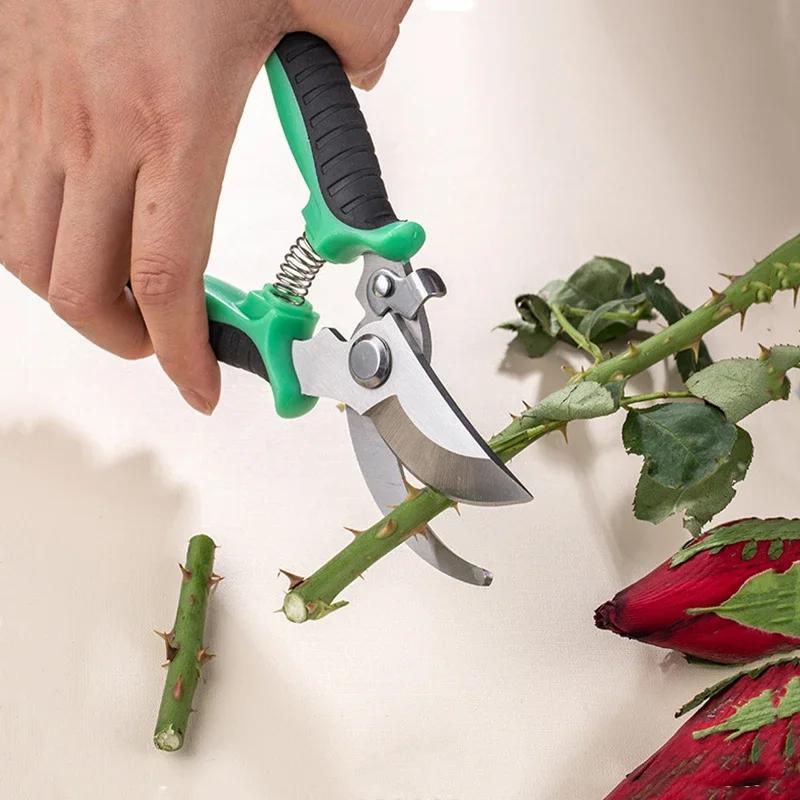 Zahradní nůžky prořezávací Profesionální Ostré Bypass Prořezávací nůžky Stříhače větví Sekačky Ruční nůžky na zahradu Zobákové nůžky