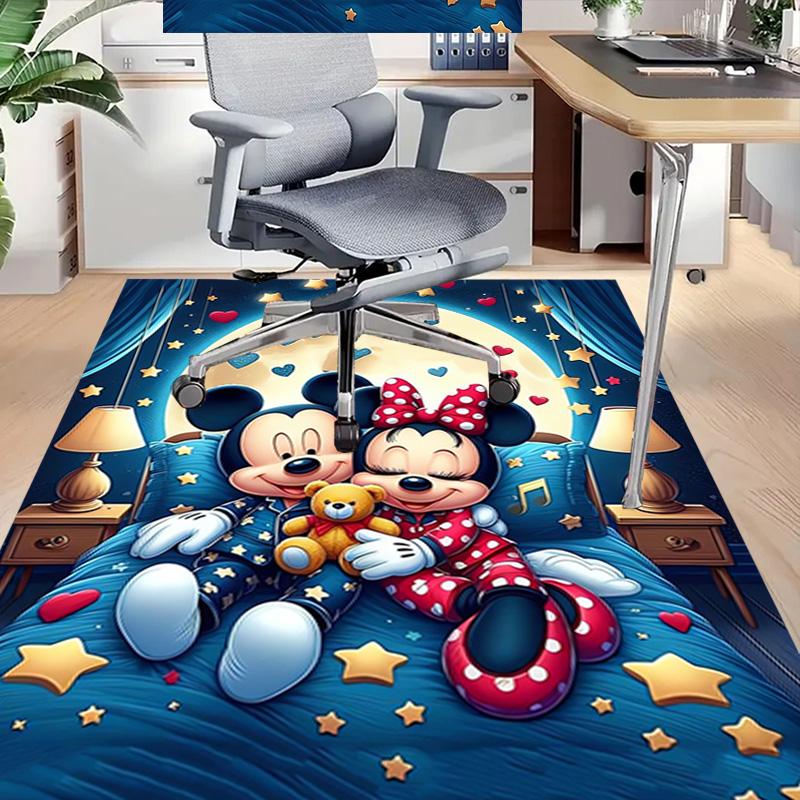 Nighttime Romance Stars Carpet For Playroom Bedroom Living Room Sofa Home Decorkids Game Area Rug Nonslip Floor Mat