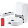 SwitchBot S10 Robot Vacuum Cleaner with Fully Automatic Water Supply and Drainage, Mopping On the Go - Direct Water Connection, No Water Changes Requi