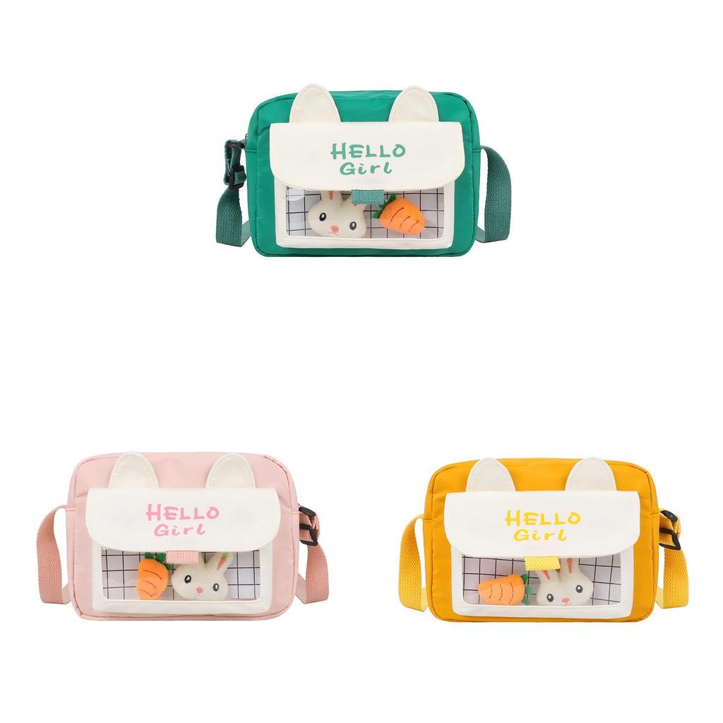 Canvas Mini Crossbody Bag For Women With Zipper Closure And Inner Pocket For Daily Use