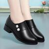 Fashion AIYUQI Women Dress Shoes 2025 New Autumn Business Formal Wear Large Size Women Mid Heel Shoes Non-slip Office Shoes Women