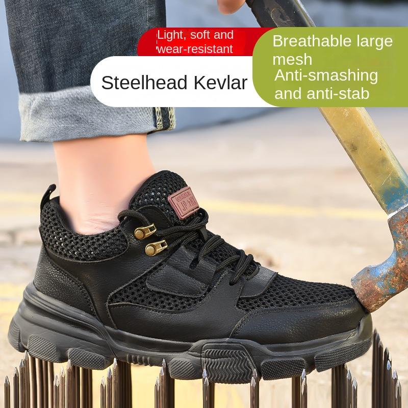 Light and Breathable In Summer, Not Tired After Standing for A Long Time, Anti-smashing, Anti-piercing, Deodorant, Safety, Labor Insurance Shoes