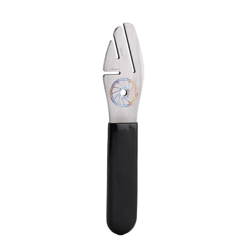 Dismantling the central axle teeth disc, flywheel, bicycle, mountain bike tool, chain cutter, hexagonal wrench, spoke wrench bracket