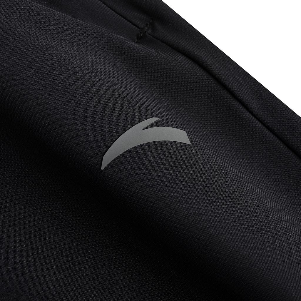 Anta Womens Knitted Sports Long Pants Summer Casual Pants Women bottoms Basic-Black 962627307-1