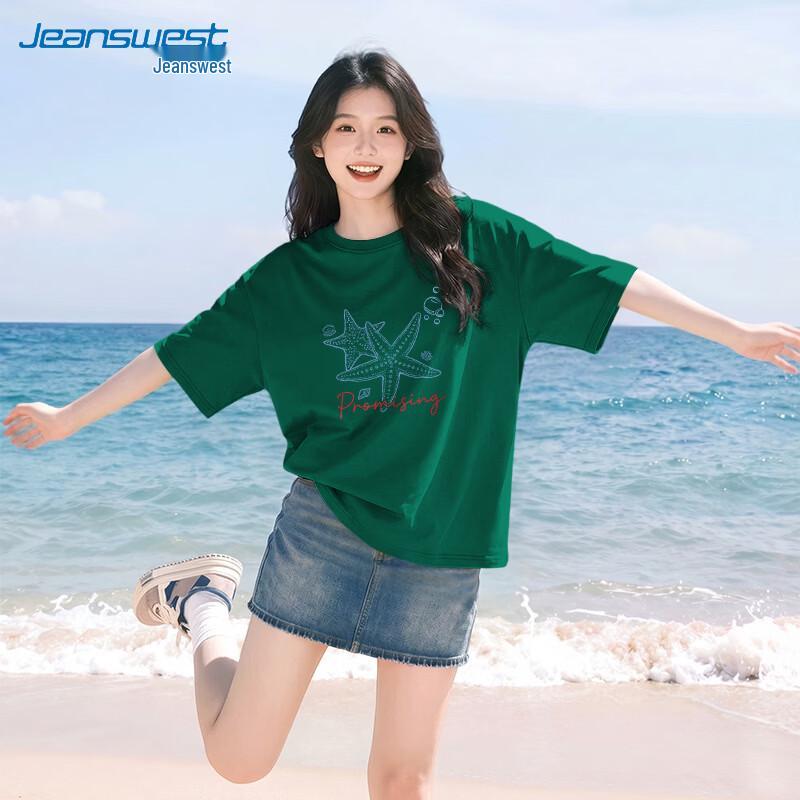 Jeanswest Women's Cotton Printed T-Shirt